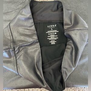 Serra Faux Leather Look Legging size L